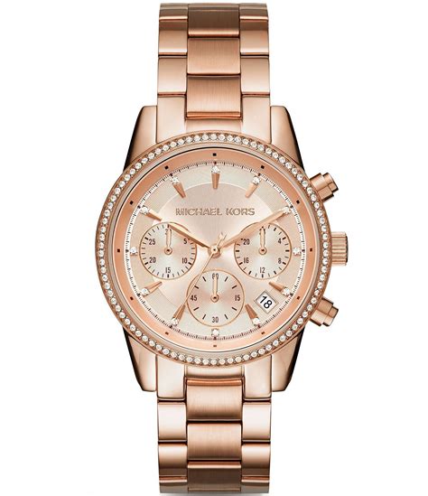 zegarek michael kors ritz|Ritz Pavé Rose Gold.